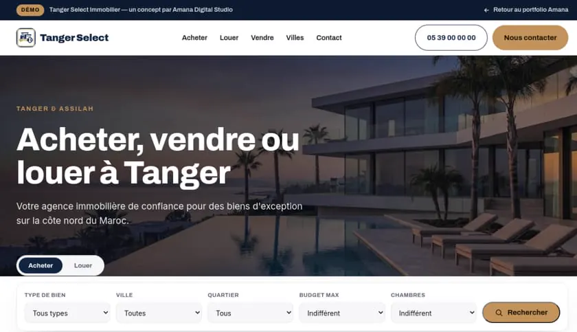 Tanger Select Immobilier