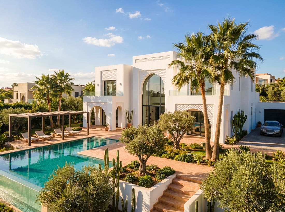 Villa avec jardin