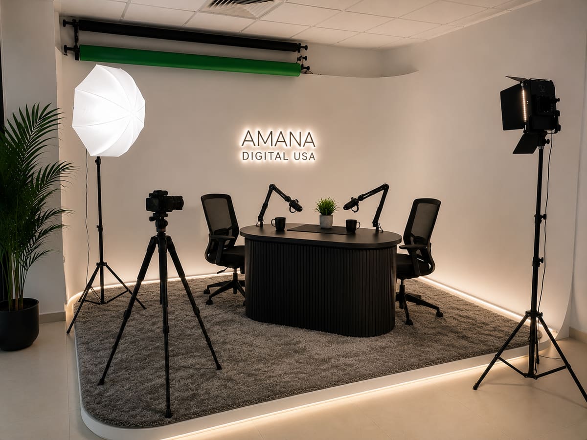 Amana content studio in Agadir