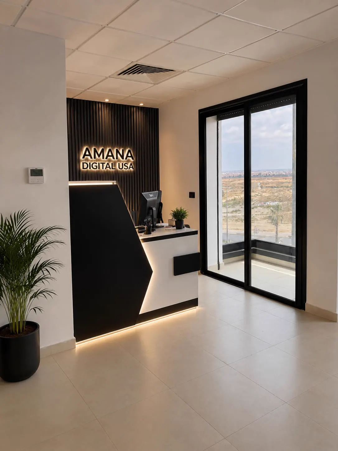Les locaux d’Amana Digital USA à Agadir, où se trouve notre studio photo et vidéo