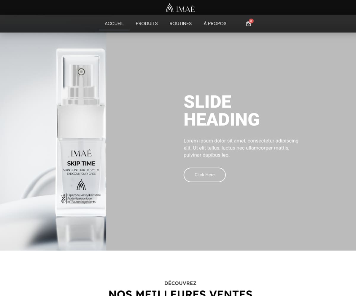 IMAÉ website